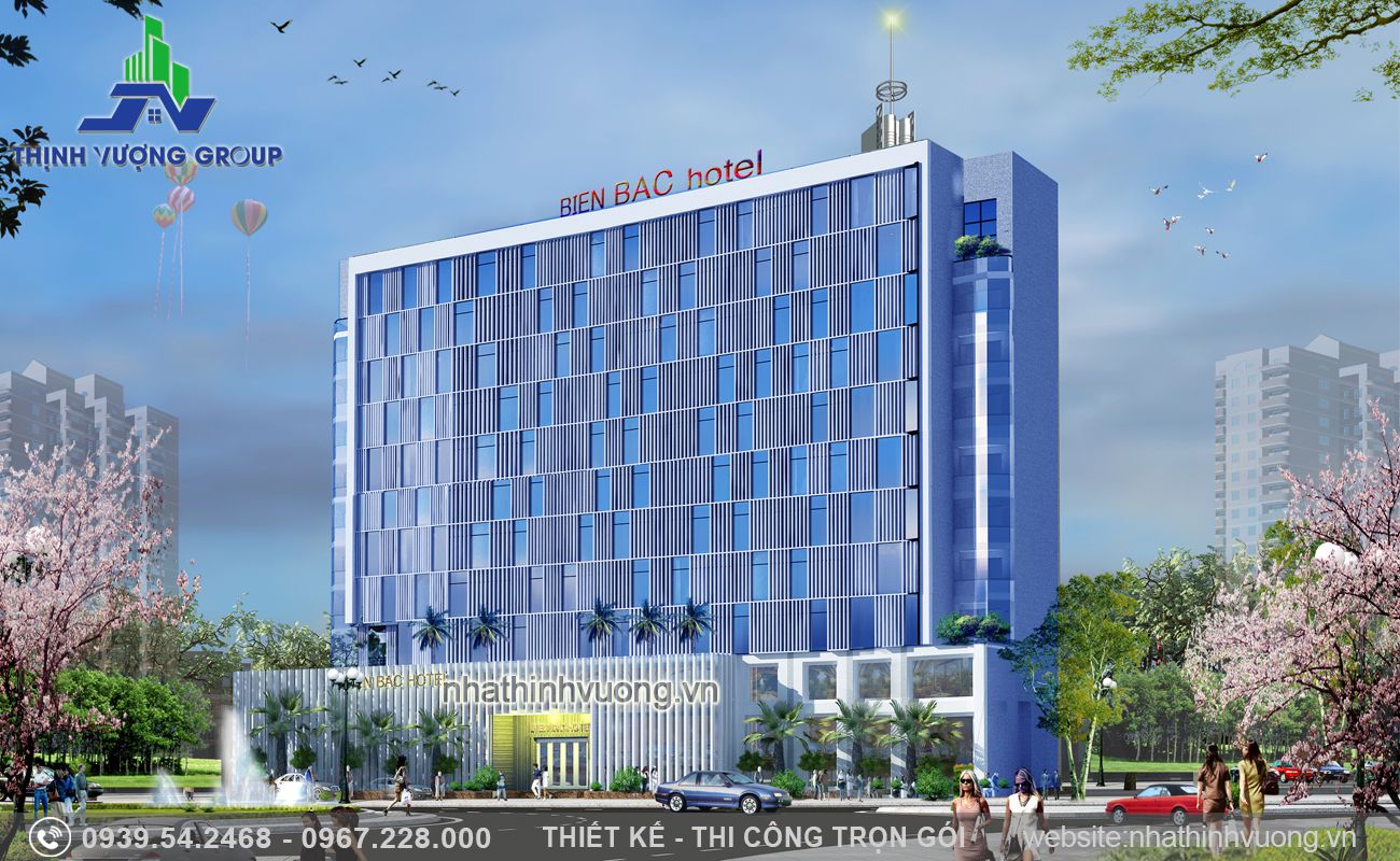 Mẫu thiết kế khách sạn hiện đại, sang trọng làm nên xu hướng 2023