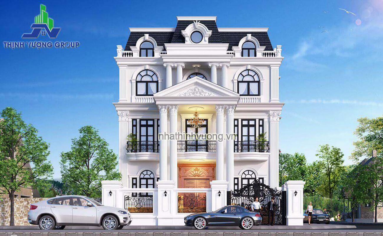  Mẫu thiết kế biệt thự đẹp tại Hà Nội do Nhà Thịnh Vượng thiết kế